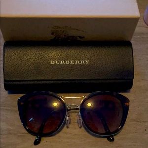 Authentic Burberry 53mm Gradient Sunglasses